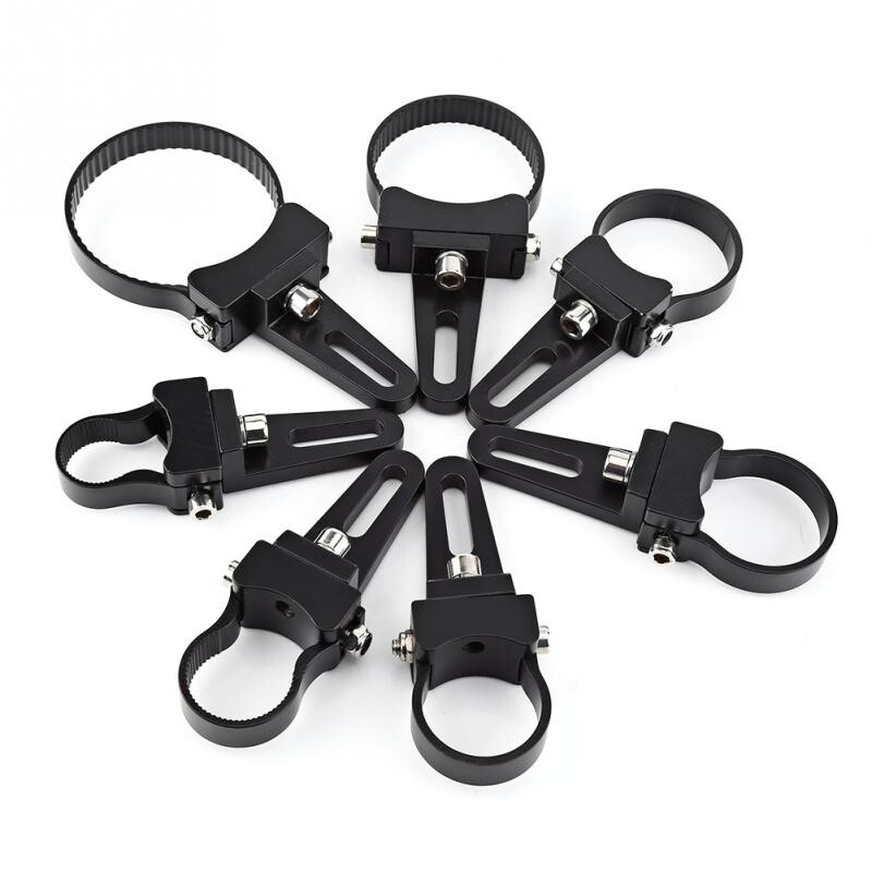 1 pora 1–3 colių aliuminio vamzdžių buferio / ritininio strypo tvirtinimo kronšteino laikiklio laikiklio LED automobilio sunkvežimio visureigio darbo žibintas