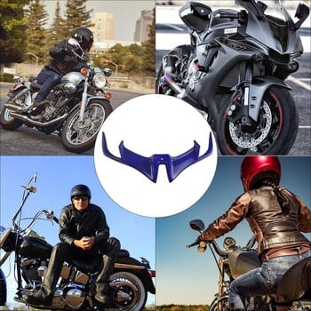 Νέα Μοτοσικλέτα Μπροστινά Fairing Winglet Wing Cover Trim Universals For Motobike Shark Fin Beak Wing Side Spoilers Moto Accessories