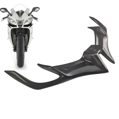 Нов преден обтекател на мотоциклет Winglet Wing Cover Trim Universals For Motobike Shark Perka Beak Wing Strani спойлери Мото аксесоари