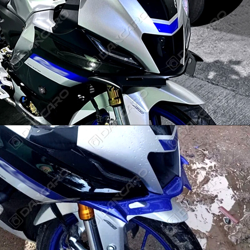 Mootorratta tiibade esikatte tiivakaitse kate YAMAHA YZF R15 V4 R15M 2021 2022 2023 dekoratiivtiibade tarvikud