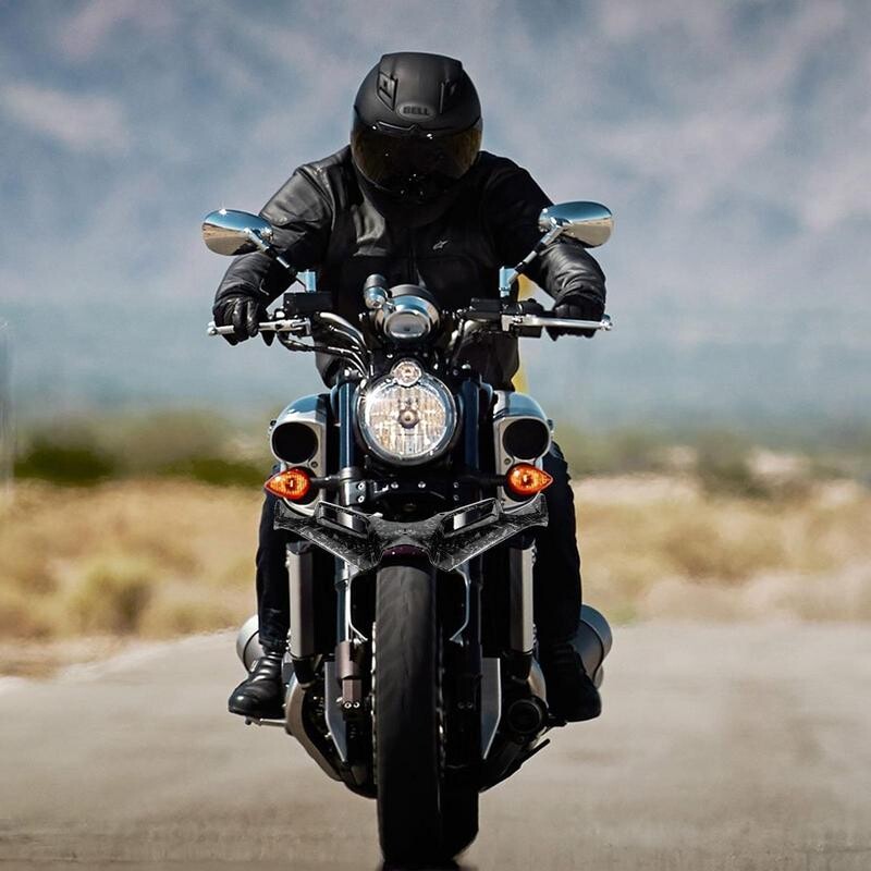 Motociklo Winglet Aerodinaminis sparnų komplektas Spoileris Variklio priedai, skirti Kawasaki Ninja 300 Ninja 250 NINJA300/250 EX300 2013–2017 m.