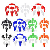 Įvairių spalvų „Honda Fairing Body Kit“ plastikinis purvasaugis, skirtas „Honda XR50 CRF50 50/70/90/110/125CC Pit Dirt Bike“