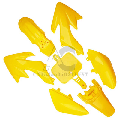 Įvairių spalvų „Honda Fairing Body Kit“ plastikinis purvasaugis, skirtas „Honda XR50 CRF50 50/70/90/110/125CC Pit Dirt Bike“