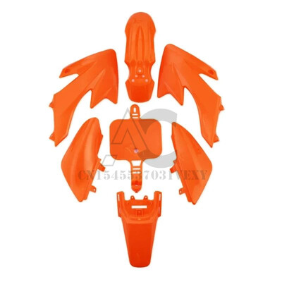 Įvairių spalvų „Honda Fairing Body Kit“ plastikinis purvasaugis, skirtas „Honda XR50 CRF50 50/70/90/110/125CC Pit Dirt Bike“