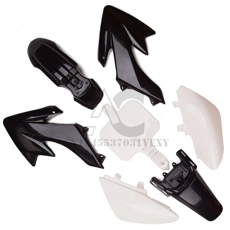 Įvairių spalvų „Honda Fairing Body Kit“ plastikinis purvasaugis, skirtas „Honda XR50 CRF50 50/70/90/110/125CC Pit Dirt Bike“