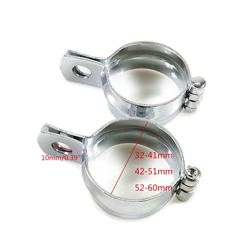 Prožektorių tvirtinimo kronšteinas Pasukamas spaustukas Lengvas motociklo žibinto montavimas