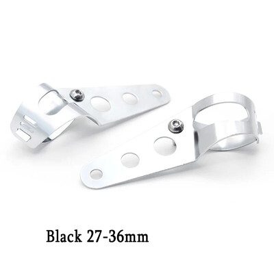 Suport pentru faruri pentru motocicletă Furcă Tocător de urechi Suport far pentru motociclete Motor reglabil 27-36mm 38-48mm Universal