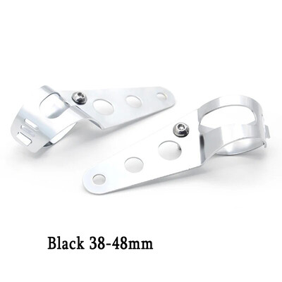 Suport pentru faruri pentru motocicletă Furcă Tocător de urechi Suport far pentru motociclete Motor reglabil 27-36mm 38-48mm Universal