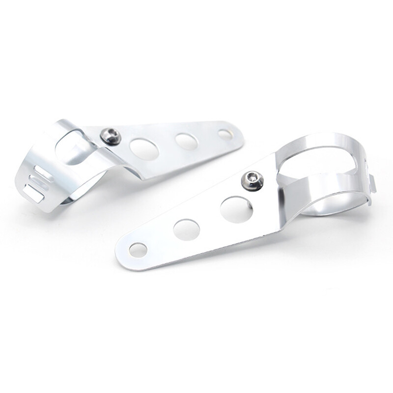 Suport pentru faruri pentru motocicletă Furcă Tocător de urechi Suport far pentru motociclete Motor reglabil 27-36mm 38-48mm Universal