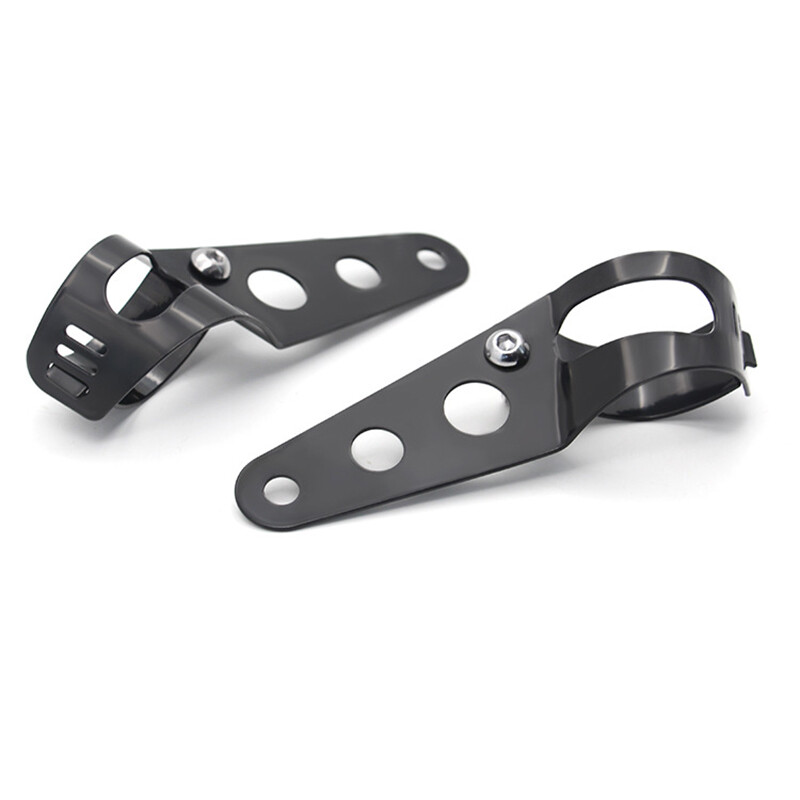 Suport pentru faruri pentru motocicletă Furcă Tocător de urechi Suport far pentru motociclete Motor reglabil 27-36mm 38-48mm Universal
