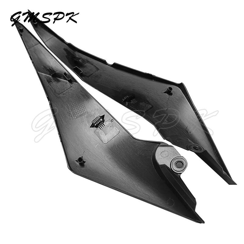 Motociklo degalų bako šoniniai dangteliai nedažyti juodi skydai, tinka Yamaha YZF R6 2008 2009 2010 2012 2013 2014 2015 m.