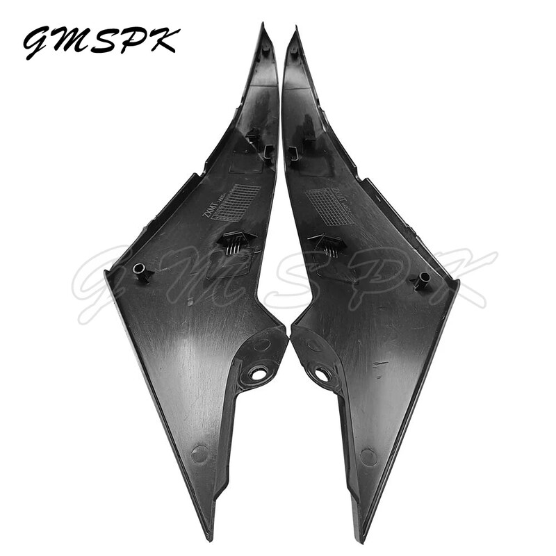 Motociklo degalų bako šoniniai dangteliai nedažyti juodi skydai, tinka Yamaha YZF R6 2008 2009 2010 2012 2013 2014 2015 m.