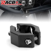 Metalinis motociklo dviračio tvirtinimas motociklo vairo laikiklio vamzdžio spaustukas, skirtas Moto ATV UTV LED prožektoriai priekiniai žibintai rūko žibintai