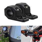 Motociklo priekiniai žibintai palaiko aliuminio lydinio priekinių žibintų laikikliai motociklo rūko žibintų stovas moto žibintų laikiklio priedai