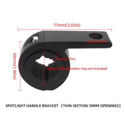 Motociklo priekiniai žibintai palaiko aliuminio lydinio priekinių žibintų laikikliai motociklo rūko žibintų stovas moto žibintų laikiklio priedai