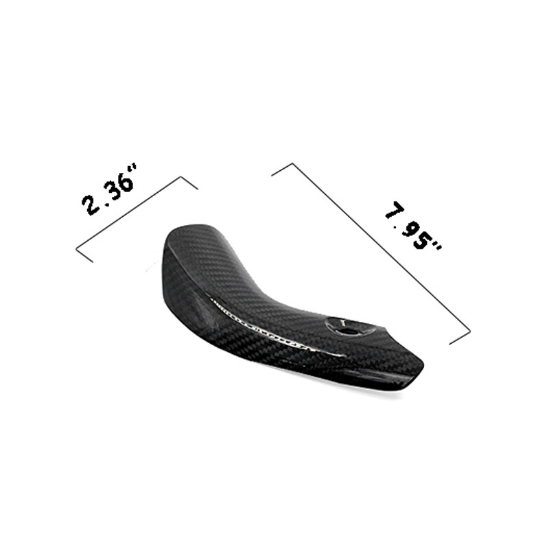 Vhodné pre výfukový systém Honda X-ADV Adv750, stredná spojovacia rúrka z uhlíkových vlákien, tepelný štít, ochranný kryt, ochrana proti obareniu