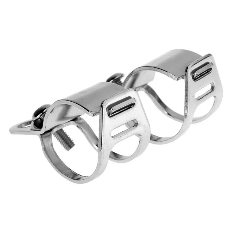 Reguliuojamas 30–43 mm motociklo posūkio signalo žibinto laikiklis šviesos lempų laikiklis lempos laikiklio spaustukas laikiklis šakės tvirtinimo spaustukas