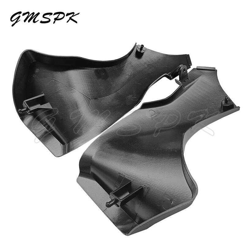 ABS plastikas, nedažytas juodas priekinis vamzdis, šoninis oro kanalo dangtelio gaubtas, tinka KAWASAKI Ninja ZX6R ZX636 2005 2006 m.