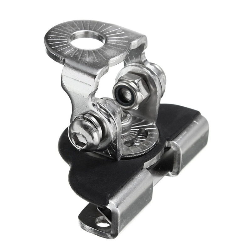 Nerūdijančio plieno statramsčio gaubto automobilio tvirtinimo kronšteino spaustuko laikiklis 304 visureigio LED darbinio žibinto juostos priekinio žibinto laikiklis