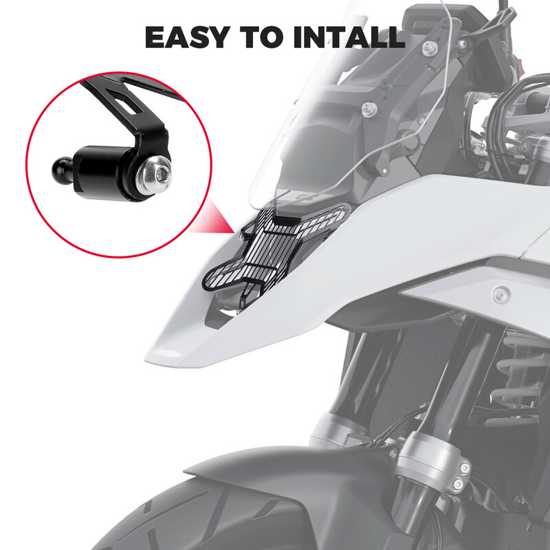 Priekinių žibintų apsaugos dangtelio apsauga, skirta BMW R1300GS R 1300GS 2023 2024 priekinių žibintų grotelių apsauginiai motociklo priedai