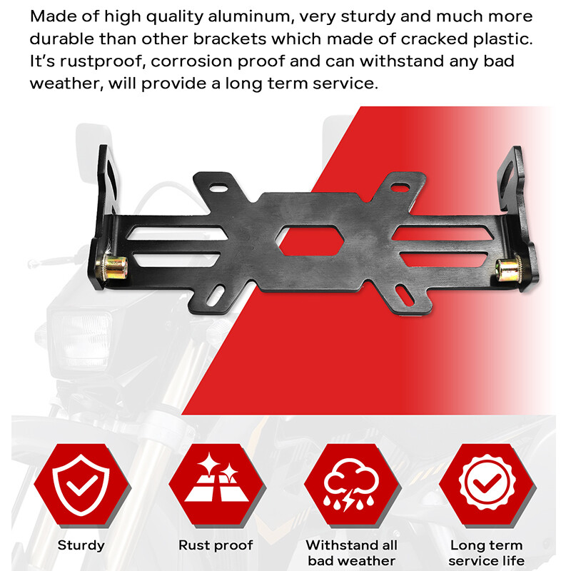 Suport de montare faruri pentru motociclete DR-650 DRZ400 LED pentru SUZUKI DR 650 4x6 Drz400 DRZ-400 Suport din aluminiu pentru faruri