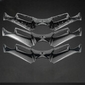 Motociklo sparnų aerodinaminis sparnų komplektas, skirtas „Ninja 300/ 250 EX300“, skirtas motociklų priedams, spoileris „ForKawasaki“