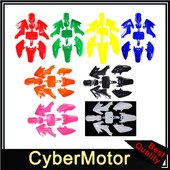 Plastikiniai sparnų kėbulo komplektai, skirti Honda XR50 CRF50 Pit Dirt Bike SSR Thumpstar YCF Stomp Coolster Pitsterpro 50cc-160cc