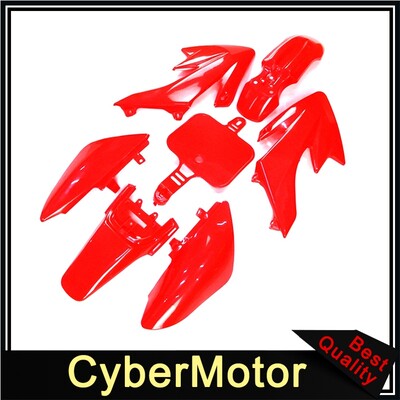 Plastikiniai sparnų kėbulo komplektai, skirti Honda XR50 CRF50 Pit Dirt Bike SSR Thumpstar YCF Stomp Coolster Pitsterpro 50cc-160cc