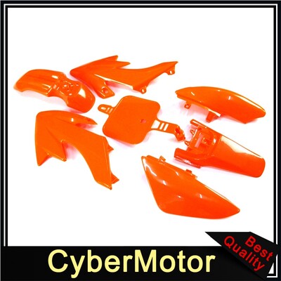 Plastikiniai sparnų kėbulo komplektai, skirti Honda XR50 CRF50 Pit Dirt Bike SSR Thumpstar YCF Stomp Coolster Pitsterpro 50cc-160cc
