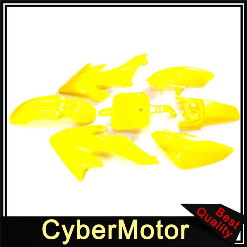 Plastikiniai sparnų kėbulo komplektai, skirti Honda XR50 CRF50 Pit Dirt Bike SSR Thumpstar YCF Stomp Coolster Pitsterpro 50cc-160cc