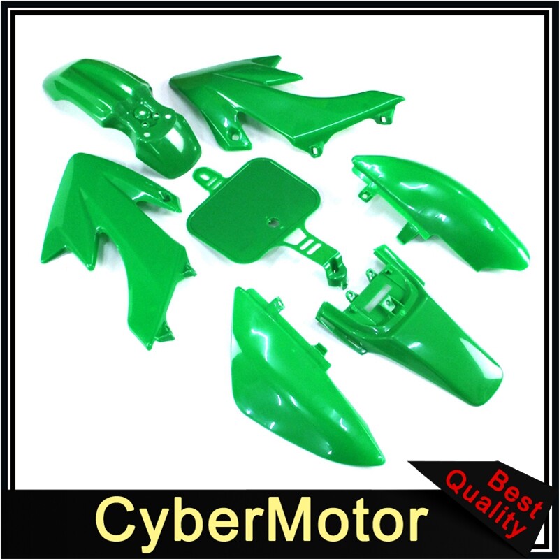Plastikiniai sparnų kėbulo komplektai, skirti Honda XR50 CRF50 Pit Dirt Bike SSR Thumpstar YCF Stomp Coolster Pitsterpro 50cc-160cc
