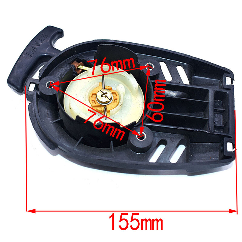 variklio starteris starterio variklis Traukiamas starteris vejapjovės mazgo dalies keitimas GX35 GX35HT HHT35S arrancador