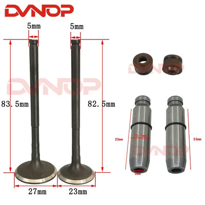 Motociklo variklio vožtuvo įsiurbimo išmetimo koto vožtuvo kreipiklio alyvos sandariklis, skirtas Honda CBF125 CBF 125 KVX CB125F XR125L GLR125 GLH125 CGR125