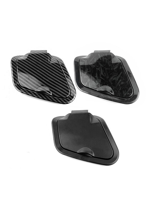 Įrankių dėžės dulkių dangtelio šoninio kišenės dangčio anglies pluošto vandeniui atsparaus dangtelio modifikavimo priedai, skirti Yamaha Nmax V2 2020 2021 2022 2023 m.