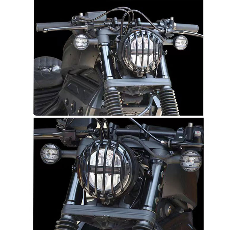 2024 m. Naujas CMX300 CMX500 CMX1100 Matinis juodas priekinių žibintų posūkio signalo galinių žibintų grotelių dangtelis, skirtas HONDA Rebel CMX 500 2020-2022 2023 m.