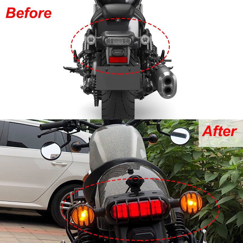 2024 m. Naujas CMX300 CMX500 CMX1100 Matinis juodas priekinių žibintų posūkio signalo galinių žibintų grotelių dangtelis, skirtas HONDA Rebel CMX 500 2020-2022 2023 m.