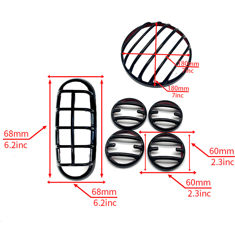 2024 m. Naujas CMX300 CMX500 CMX1100 Matinis juodas priekinių žibintų posūkio signalo galinių žibintų grotelių dangtelis, skirtas HONDA Rebel CMX 500 2020-2022 2023 m.