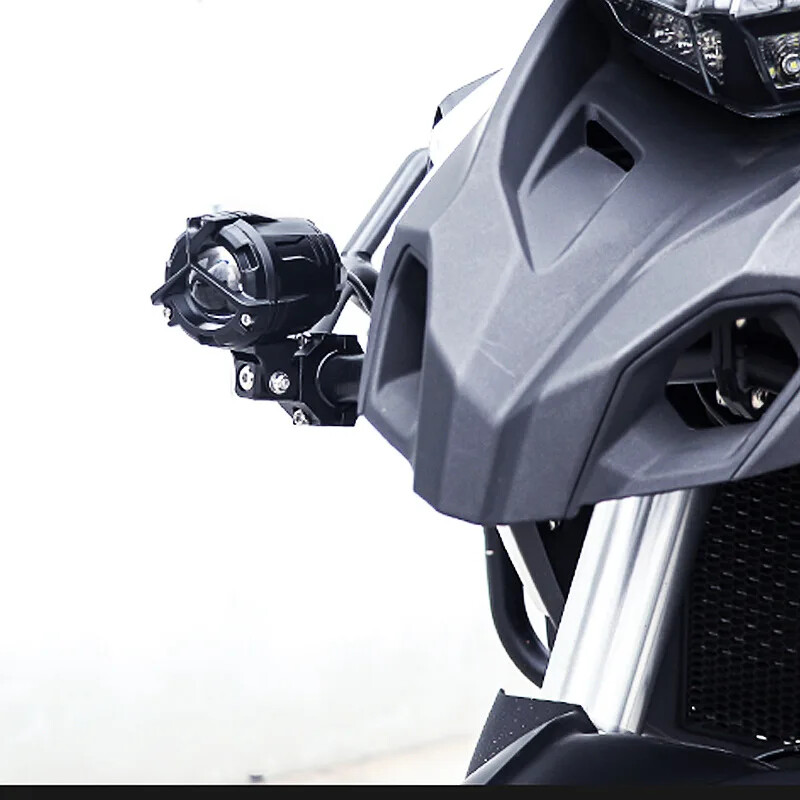2 buc. Piese universale pentru suporturi LED pentru motociclete 29mm 88mm Bara de protecție clemă cu burete modificată Kit de montare pentru lumina de lucru