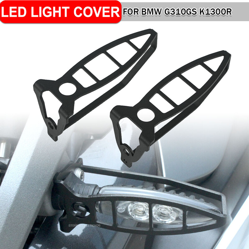 Lumină de semnalizare Capacul grilajului de protecție intermitent Scut de protecție frontală Indicator LED pentru BMW R1250GS G310GS/R K1300R S1000XR
