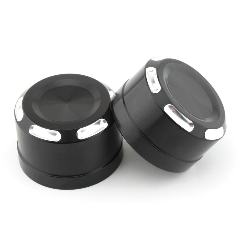 Motociklo juodos spalvos / chromo galinio rato veleno dangtelio šoninė apsauga, skirta Harley Softail Fat Boy Breakout Street Bob 2018–2024 m.