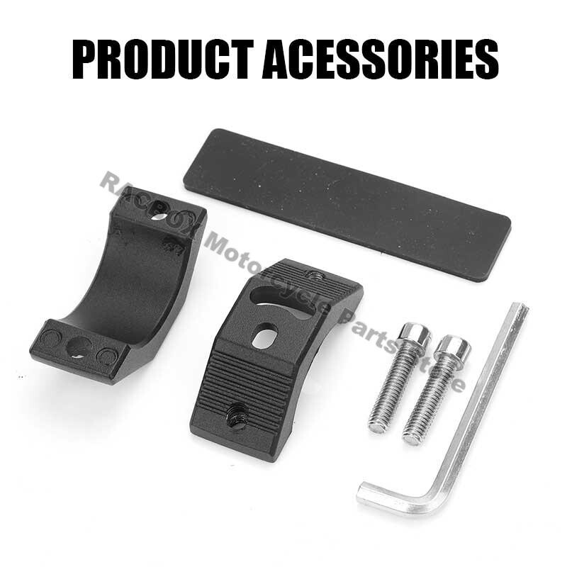 20-32 mm motociklo tvirtinimo kronšteinas vairas Bull Bar vairavimo rūko žibintai darbo pagalbiniai žibintai universalus motociklo keturračio gnybtas