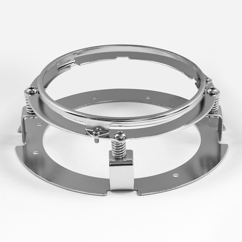 Motociklų automobilių dalys 5 3/4 colio 5,75 colio tvirtinimo kronšteino laikiklio žiedas, skirtas 5,75 colio apvaliam LED priekiniam žibintui automobilio motociklo korpusui