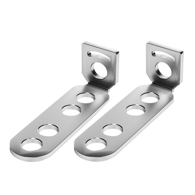 2 tk universaalne kinnitusklamber mootorratta esitulede tahavaatepeegli kohttulede signaallambi fikseeritud kronsteini kinnitus