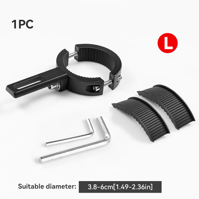 Motocikla stiprinājuma kronšteins Prožektoru lukturi Miglas Braukšanas Gaismas Kronšteini Universāls Velosipēdu stiprinājuma kronšteins Izturīgs