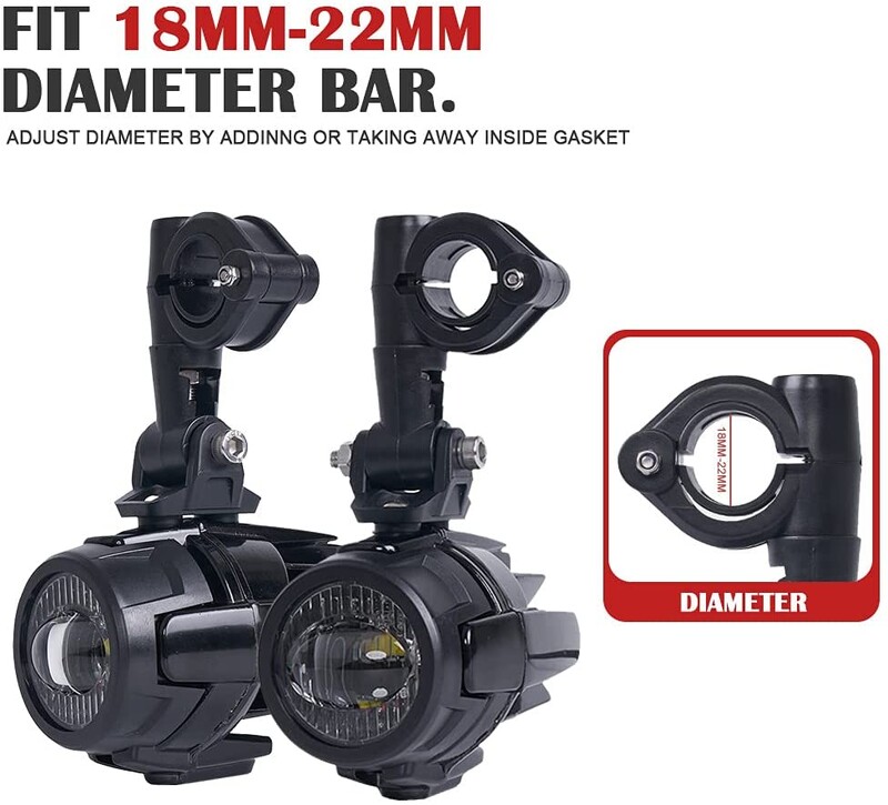 Reflector pentru motociclete Suport lampă de ceață Suport far pentru BMW R1200GS F850GS F750GS F 850GS 750GS 1250GS GS LC.