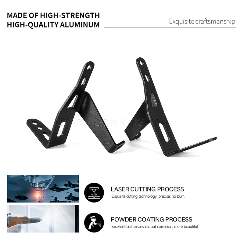 Skirta Tiger800 Skirta Tiger 800 XCX XRX 2010 - 2022 Motociklų LED žibintų laikiklis pagalbinių žibintų rūko žibintų laikikliai