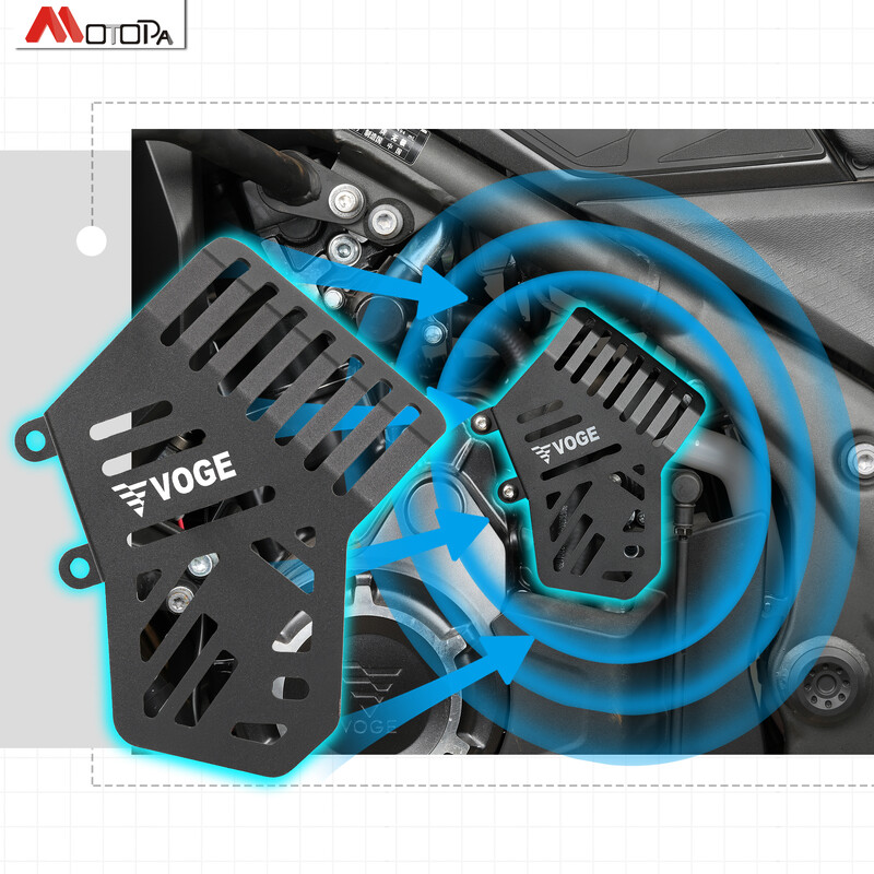 Motociklų priedai, skirti VOGE 525DSX DS525X DSX DS 525 X 2023-2024 Vandens vamzdžių dangtelis Droselio korpuso aliuminio apsauginė apsauga