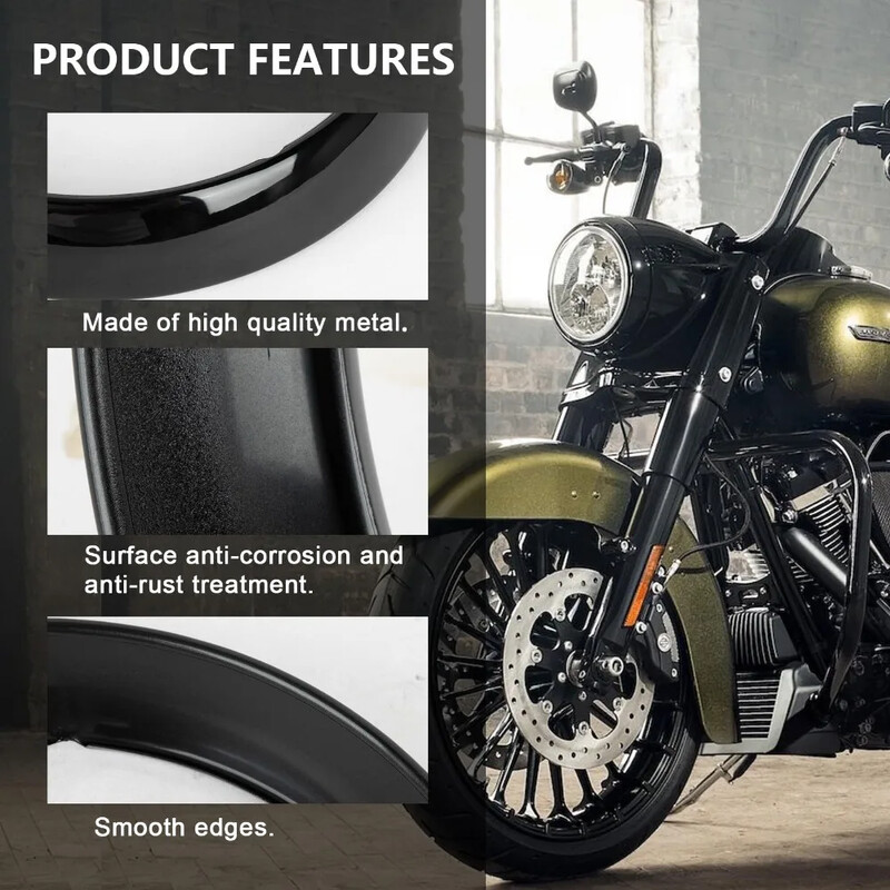 Ansamblu far pentru motocicletă 7" pentru faruri pentru faruri pentru Harley Touring Road King Electra Glide Street FLHT FLHR