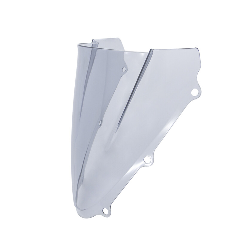 Motociklo priekinio stiklo apsauga Touring Flyscreen Double Bubble Deflector priekinio stiklo sparnuotė, skirta Suzuki GSX R125 R150 2017-2021