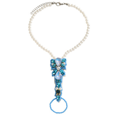 Dvacaman Bohemian rankų darbo sėklų karoliukais inkrustuotos kalnų krištolinio akmens lanko kulkšnys, nuotakos pėdų papuošalai, vasaros paplūdimio vestuvių atostogų papuošalai